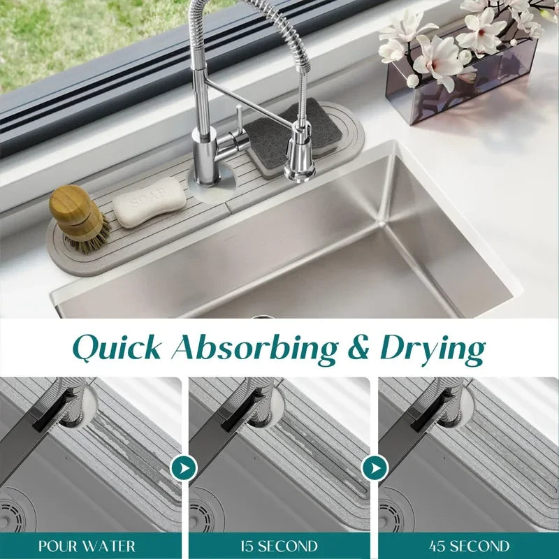 Diatomite Faucet Mat